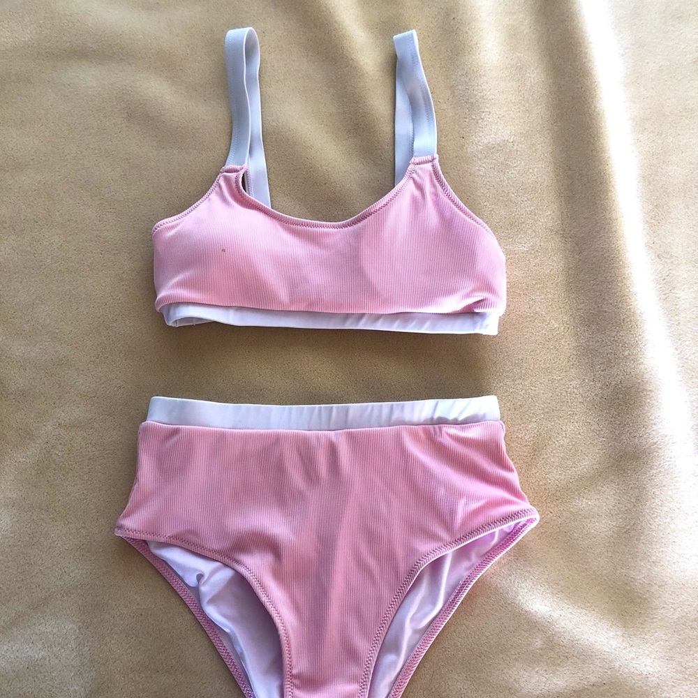 Pink bikini
